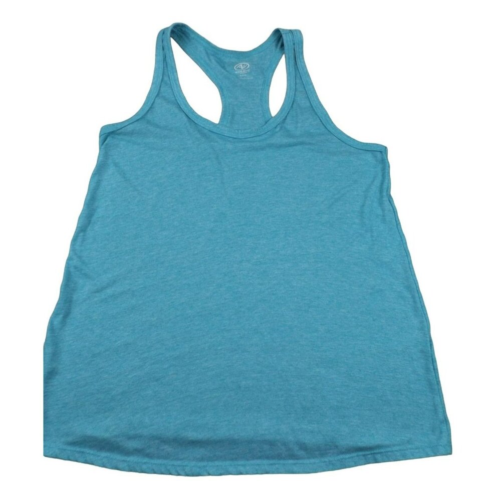 Athletic Works Womens Light Weight Athletic Blue Tank Top size M (8-10)    JH110